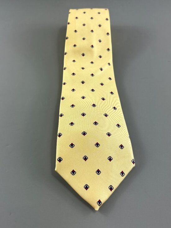 JSACO | Accessories | Vintage Jsaco Jos A Bank Light Yellow Red ...